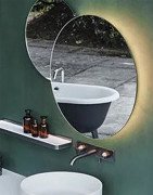 Miroirs de salle de bain italiens LED et lumineux | Lavabosinks